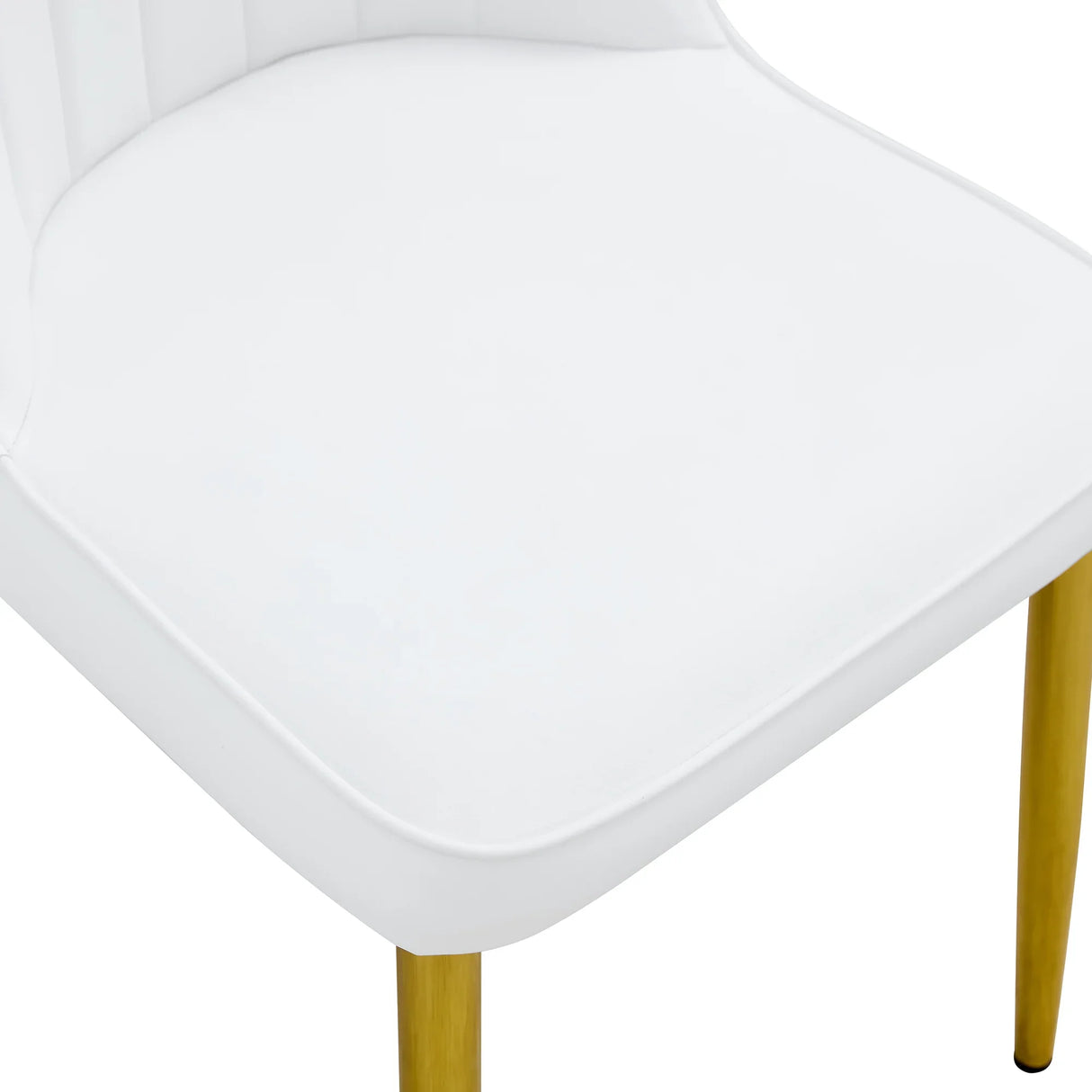 4 Modern Dining Chairs - White - Furniture Home Direct