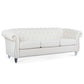 Rolled Arm Chesterfield 3 Seater Sofa - Furniture Home Direct