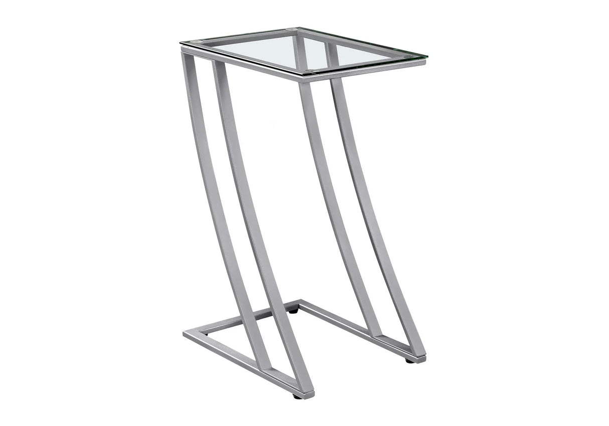Accent Table, C - Shaped, Sturdy Construction, Contemporary & Modern - Furniture Home Direct