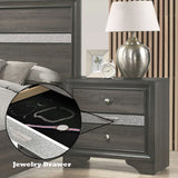 Naima - Chic Design Nightstand - Furniture Home Direct