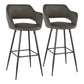 Margarite - Contemporary Barstool (Set of 2) - Furniture Home Direct