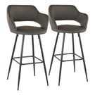 Margarite - Contemporary Barstool (Set of 2) - Furniture Home Direct