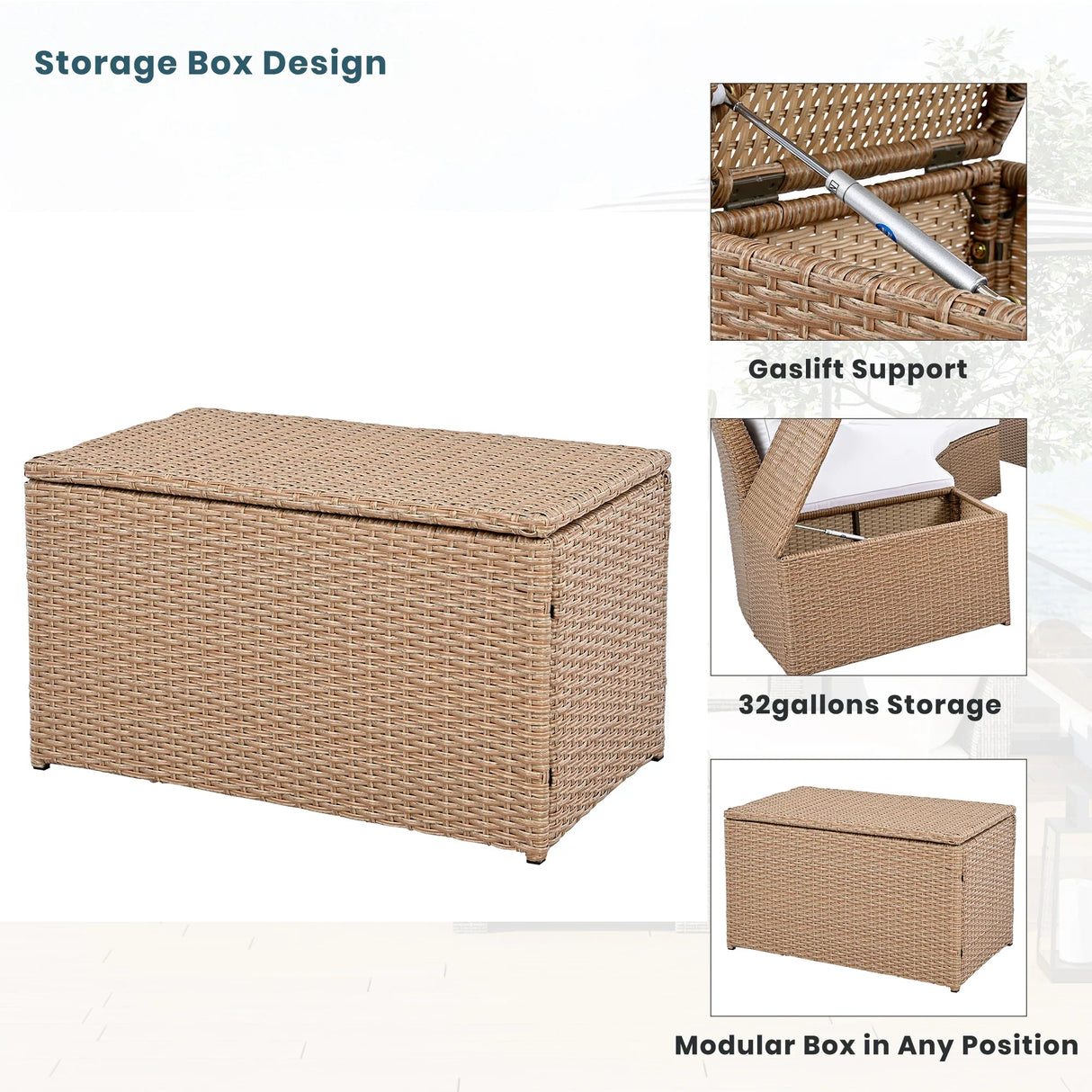 Semi-Circle Outdoor Sectional Set - Furniture Home Direct