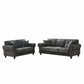 Modern 3 And 2 Seater Sofa With Rolled Arms, Tufted Upholstered Couch - Furniture Home Direct
