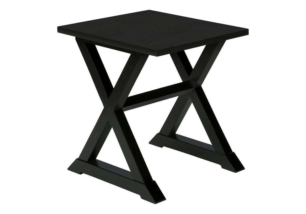 Compact Accent End Table, Square, Transitional - Furniture Home Direct
