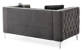 Elegant Track Arm Loveseat - Furniture Home Direct