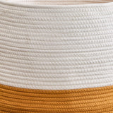 Francis - Cotton Round Laundry And Storage Basket - Furniture Home Direct