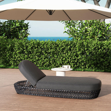 Willow - Sunbrella Upholstered Patio Lounger - Furniture Home Direct