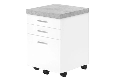 File Cabinet Rolling Mobile Storage Drawers Printer Stand For Office - Furniture Home Direct