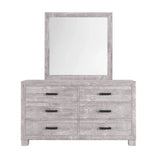 Rover - Mirror - Gray - Furniture Home Direct
