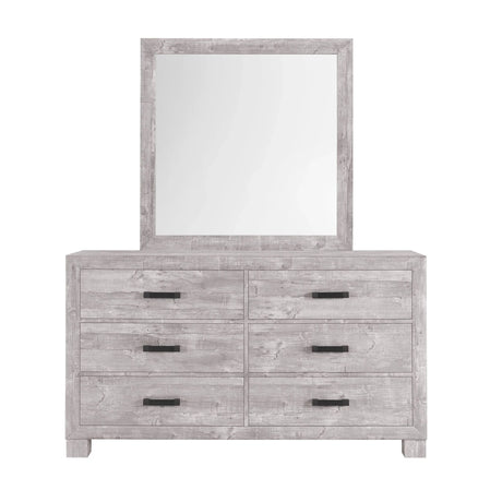 Rover - Mirror - Gray - Furniture Home Direct