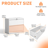 Premium Drawer Metal Lateral File Cabinet With Lock - Furniture Home Direct