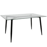 Clara - 5 Piece Mid Century Modern Dining Set - Furniture Home Direct