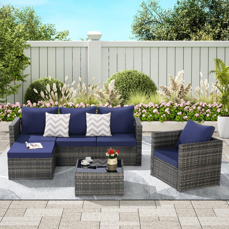 6 Piece Outdoor Patio Set - Furniture Home Direct