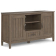 Lev - TV Media Stand - Smoky Brown - Furniture Home Direct