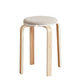 Stackable Round Backless Stools (Set of 4) - Furniture Home Direct