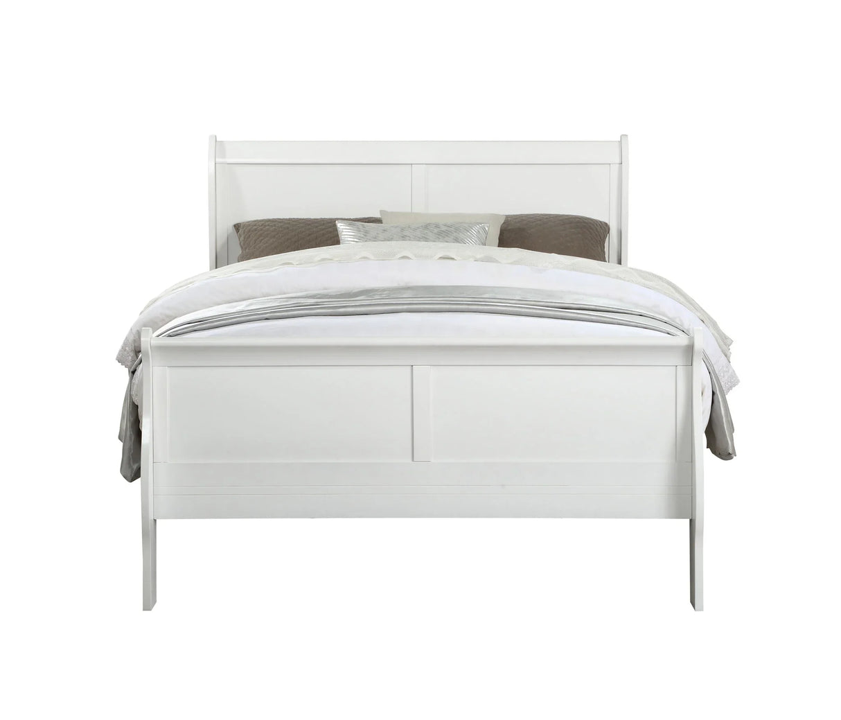 Louis Philippe - Sleigh Bedroom Set - Furniture Home Direct