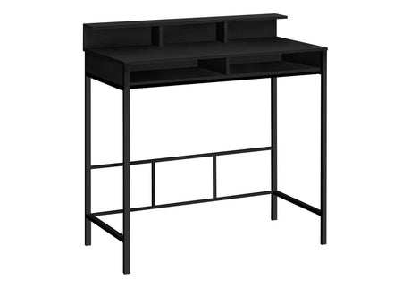 Computer Desk For Home Office, Standing, Storage Shelves, Laptop, Contemporary & Modern - Furniture Home Direct