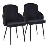 Dahlia - Contemporary Elegant Design Dining Chair (Set of 2) - Furniture Home Direct
