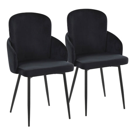 Dahlia - Contemporary Elegant Design Dining Chair (Set of 2) - Furniture Home Direct