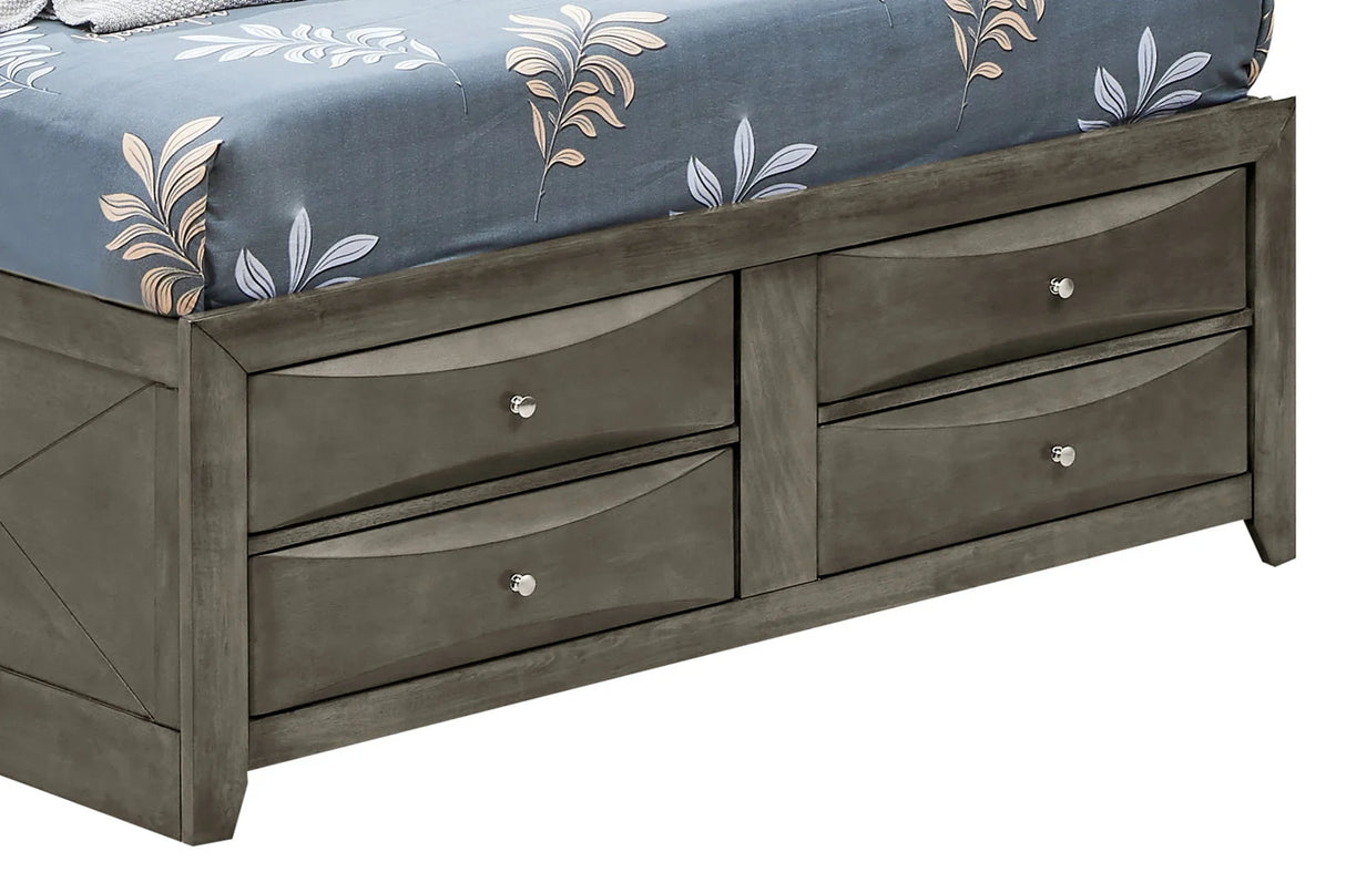 Marilla - Storage Bed With Bookcase Headboard - Furniture Home Direct