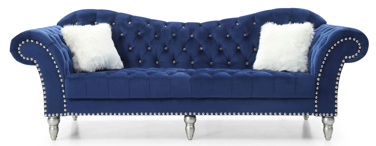 Wilshire - Soft Velvet Sofa - Furniture Home Direct