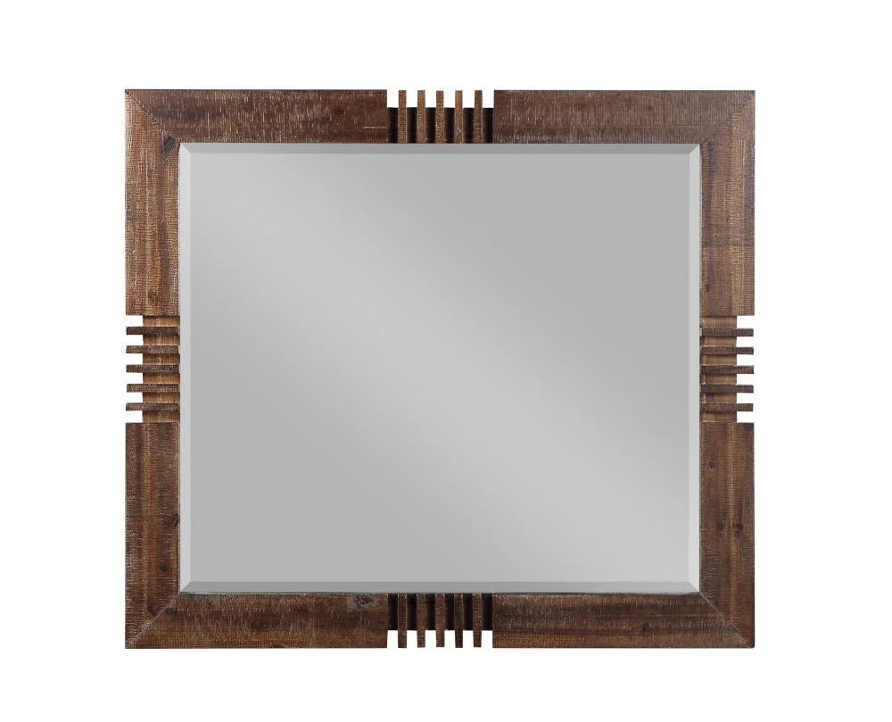 Andria - Reclaimed Mirror - Oak - Furniture Home Direct