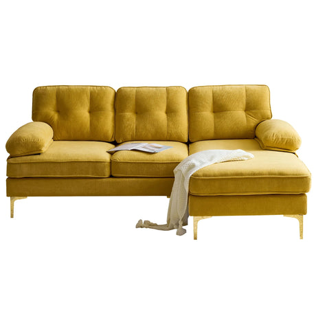 Modern L Shaped Sectional Sofa For Living Room - Furniture Home Direct
