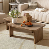 Modern Minimalist Coffee Table Set With Splicing Design - Furniture Home Direct