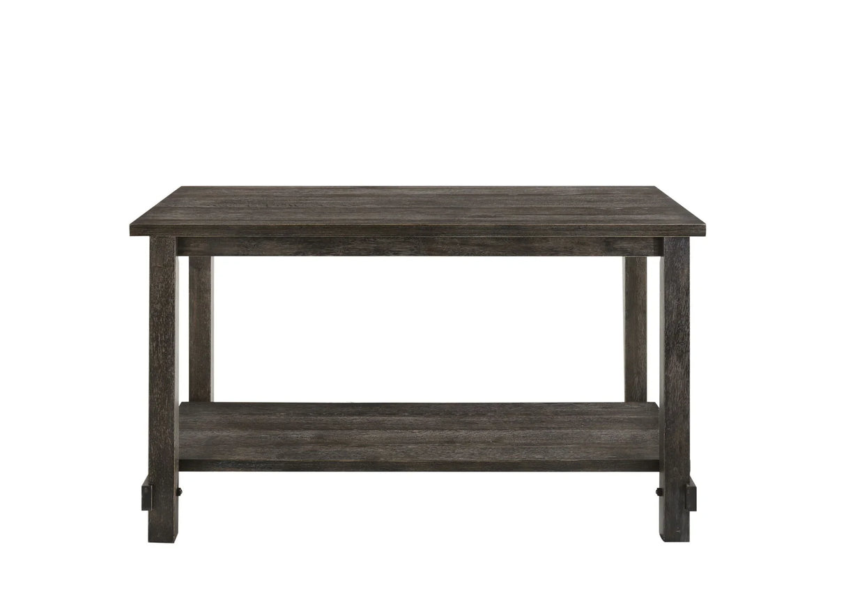 Martha II - Weathered Counter Height Table - Gray - Furniture Home Direct