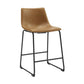 Industrial Counter Stools (Set of 2) - Furniture Home Direct