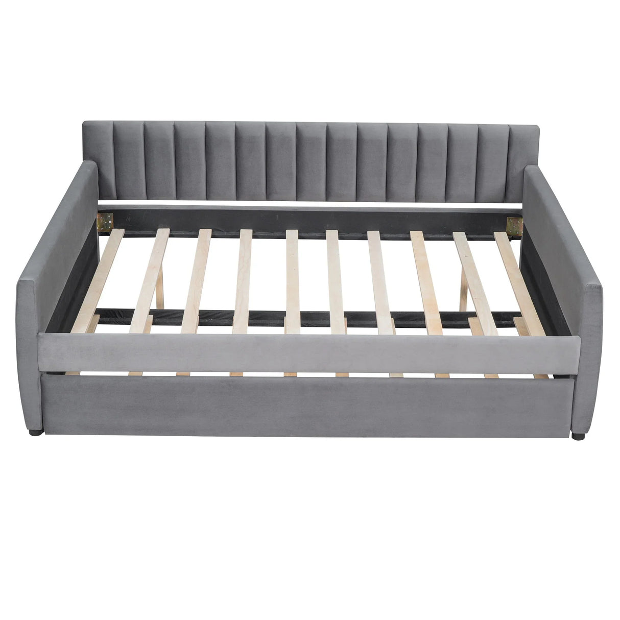Upholstered Daybed With Slat Support - Furniture Home Direct
