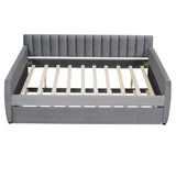 Upholstered Daybed With Slat Support - Furniture Home Direct
