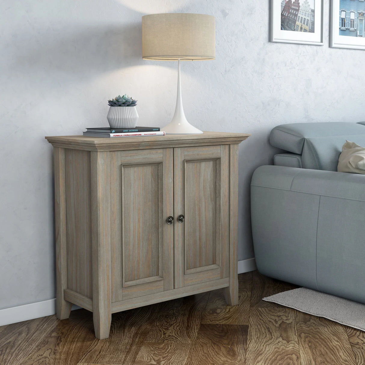 Amherst - Handcrafted Low Storage Cabinet - Furniture Home Direct