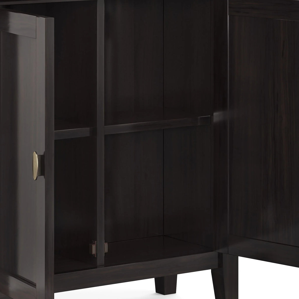Redmond - Low Storage Cabinet - Hickory Brown - Furniture Home Direct