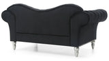 Elegant Round Arm Loveseat - Furniture Home Direct