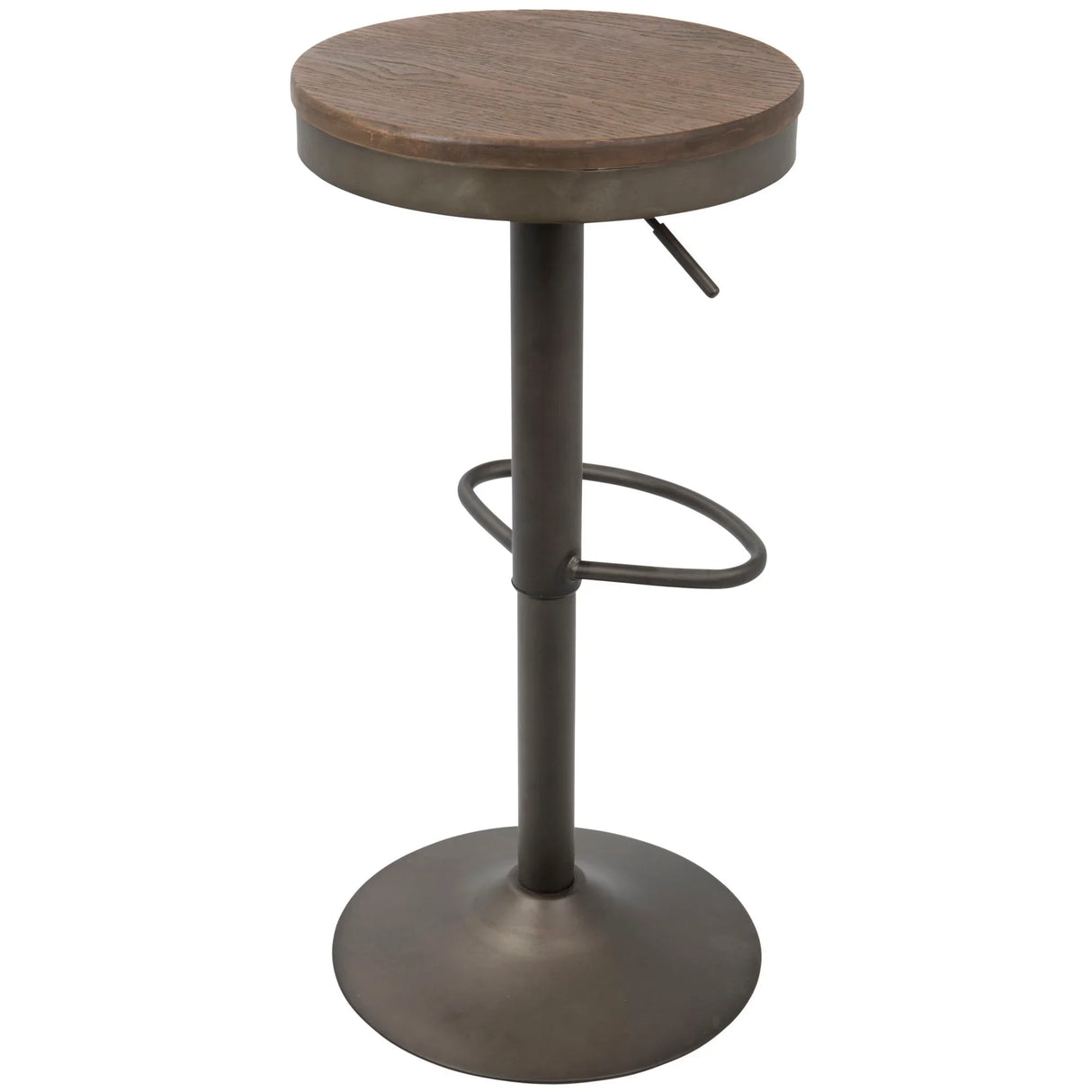 Dakota - Industrial Design Adjustable Barstool (Set of 2) - Furniture Home Direct