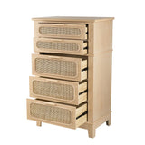 Cabinet - Brown Wood - Furniture Home Direct