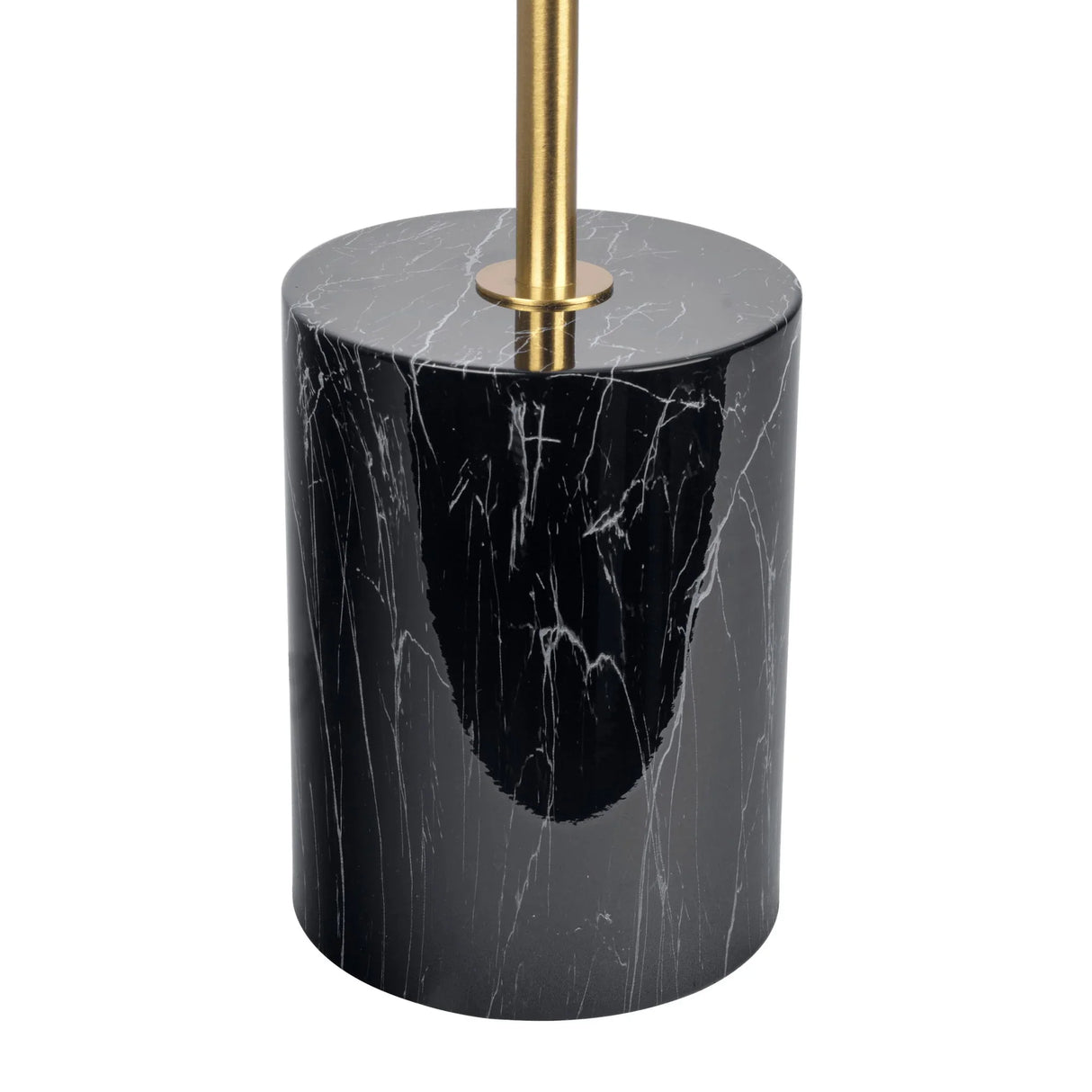 Nova - Hydro Table Lamp With On / Off Switch Double Lamp - Black / Gold / Marble - Furniture Home Direct
