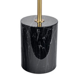 Nova - Hydro Table Lamp With On / Off Switch Double Lamp - Black / Gold / Marble - Furniture Home Direct