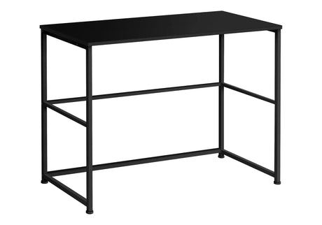 Computer Desk, Home Office, Laptop, Left & Right Set-Up, Storage Drawers, Work, Contemporary, Modern - Black - Furniture Home Direct