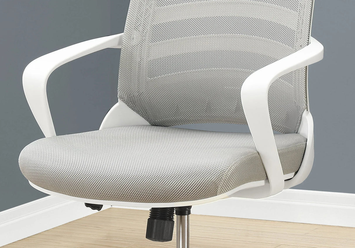 Office Chair, Adjustable Height, Swivel, Ergonomic, Armrests - Furniture Home Direct