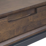 Banting - Mid Century Wide Console Table - Walnut Brown - Furniture Home Direct