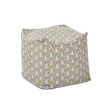 Pouf Luxury Oversized Bean Bag Cube Ottoman - Furniture Home Direct
