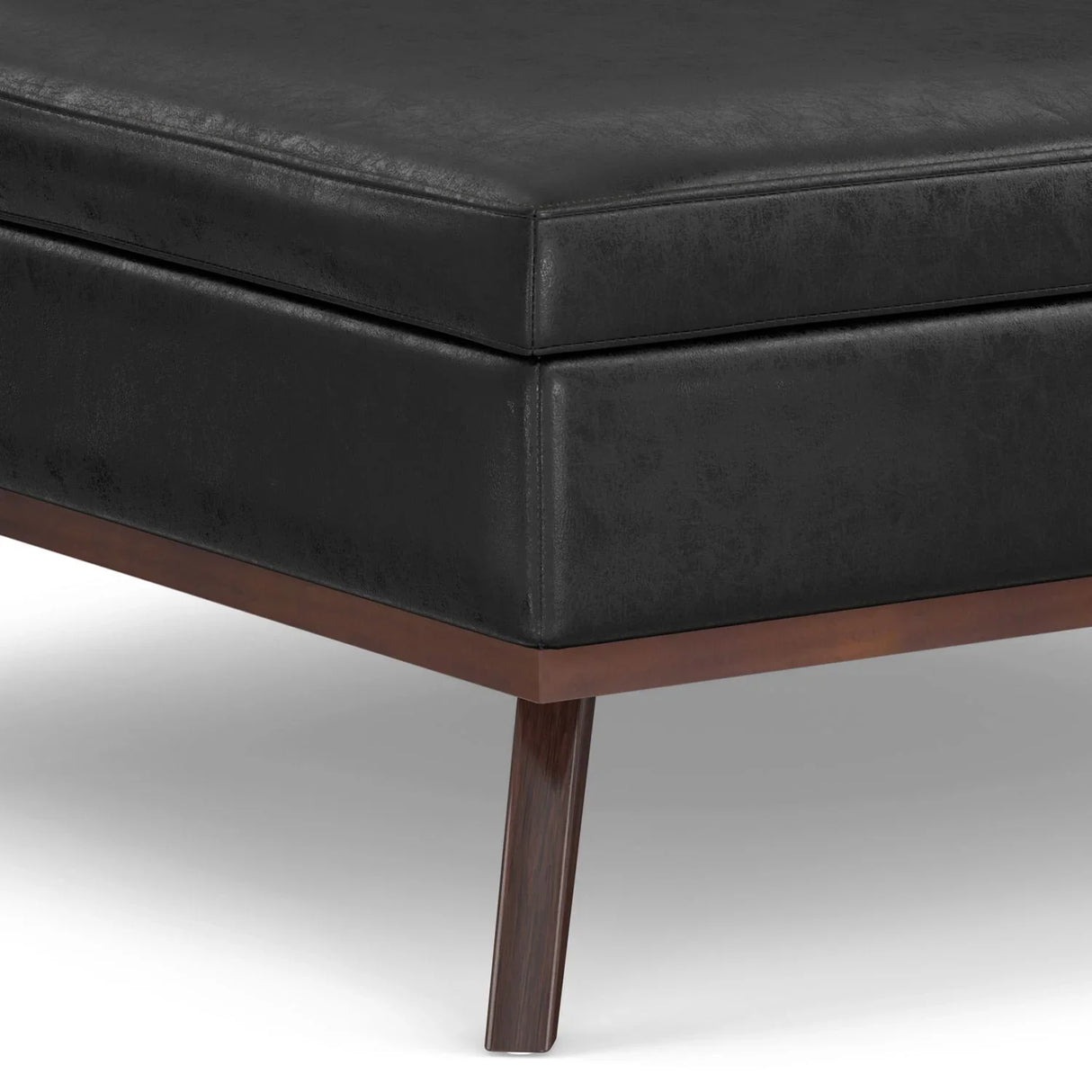 Owen - Multifunctional Square Coffee Table Storage Ottoman - Furniture Home Direct