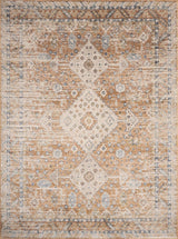 Noble - 5'3" X 7'3" Area Rug - Rust - Furniture Home Direct