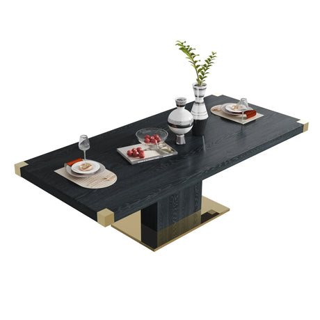 Top Dining Table With Finish Corner - Furniture Home Direct