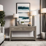 Cypress Lane - Console Table - White Oak - Furniture Home Direct