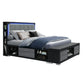 Messa - Bed With Storage Features And LED Lighting - Furniture Home Direct