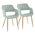 Margarite - Contemporary Versatile Dining Chair (Set of 2) - Furniture Home Direct